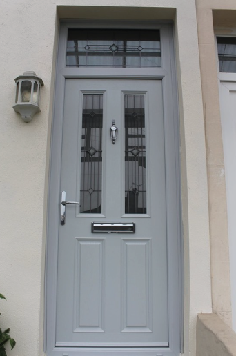 Apeer Traditional Doors - Grey Front Door