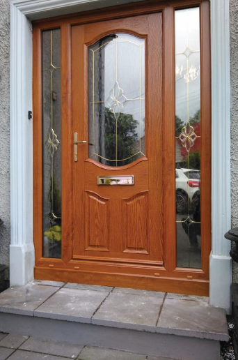 Apeer Traditional Doors - Brown Front Door