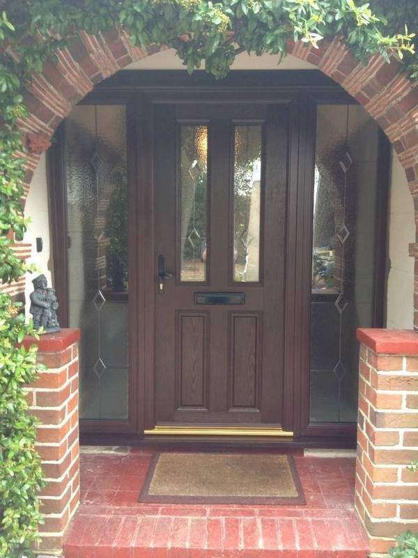 Apeer Traditional Doors - Brown Front Door