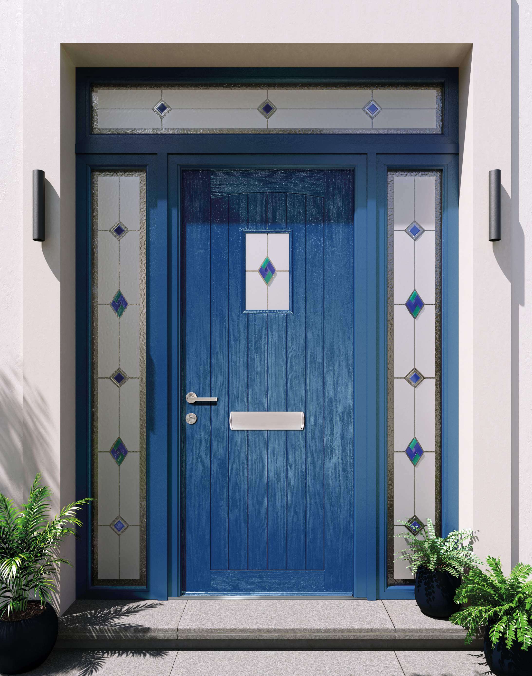 Apeer Inspiration - Traditional Blue Front Door