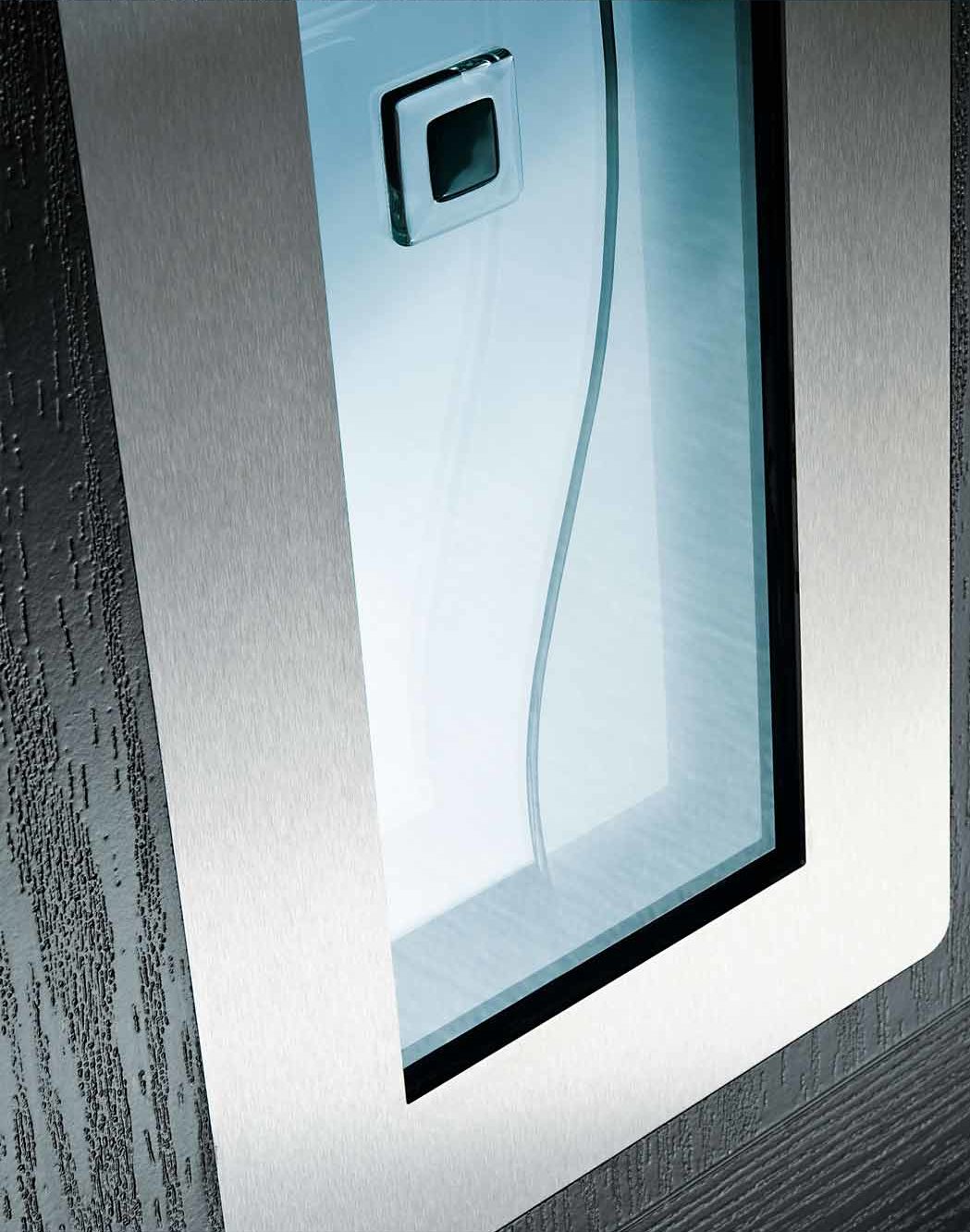 Door Ranges - Front Door with embedded glass design